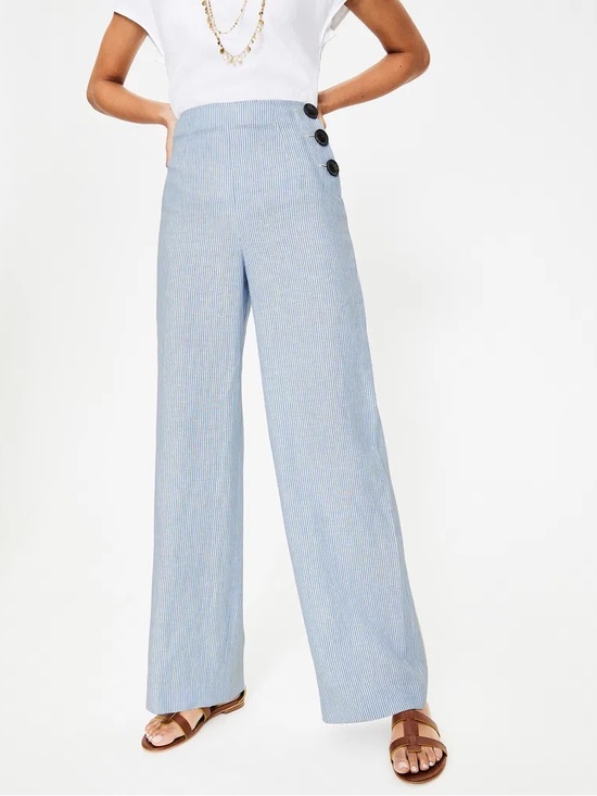 Boden Pants - Boden Penzance Linen Trousers